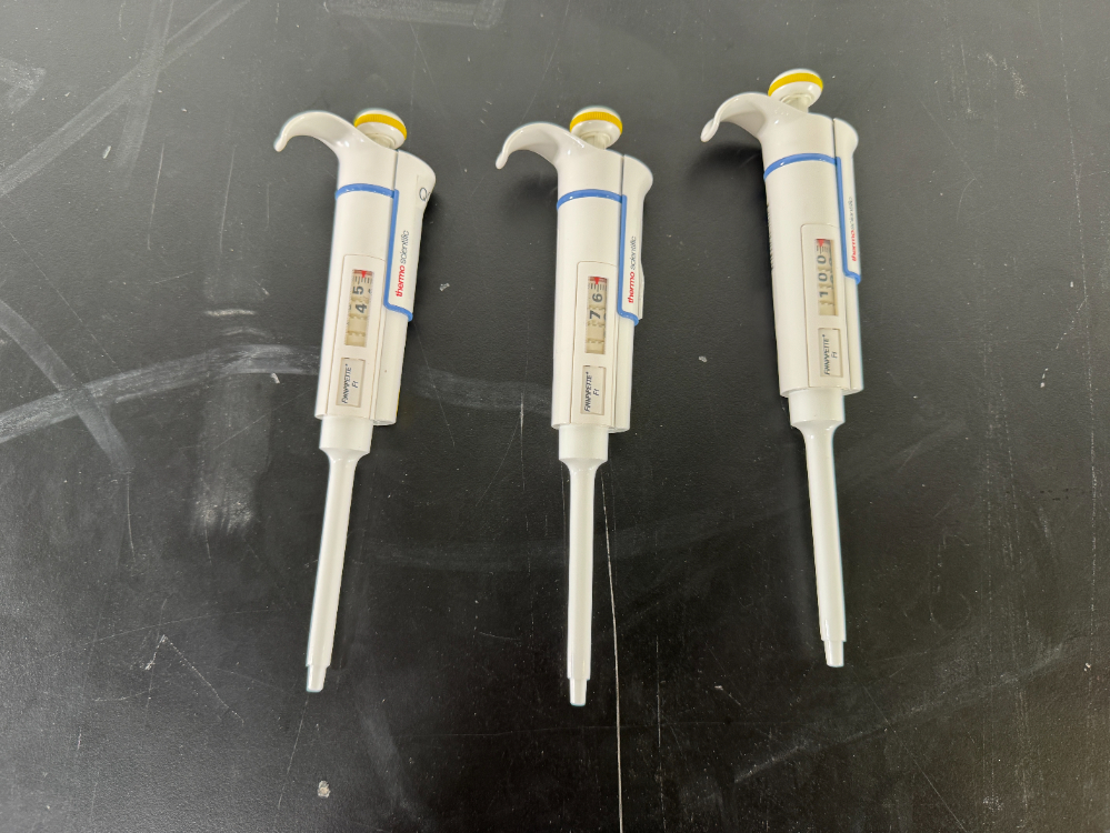 Image of Thermo Scientific Finnpipette F1 Single Channel Pipettes - Quantity 3